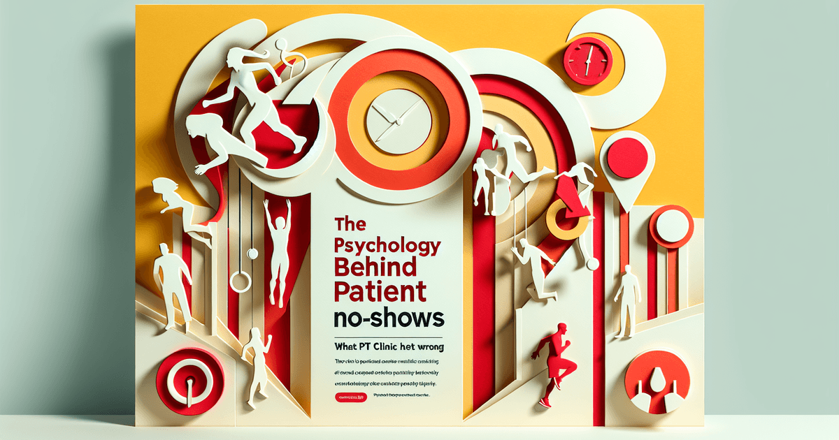 What PT Clinics Get Wrong About No-Shows (It's Not the Patient) - PT clinic growth strategies and patient retention tips by Wiebe Consulting