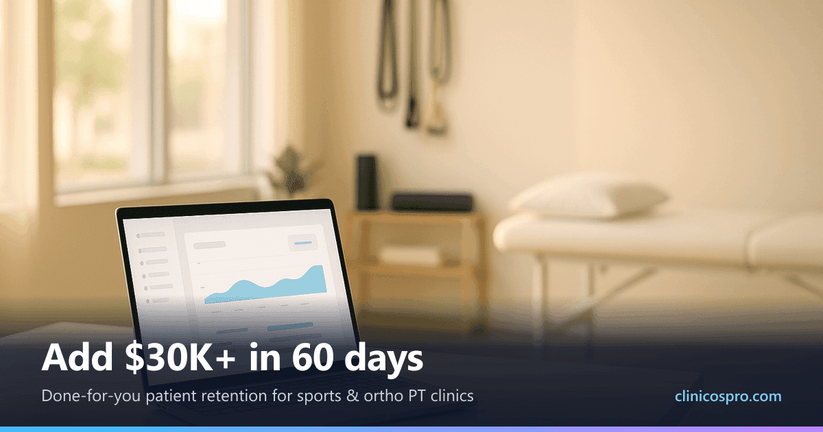 Reduce PT No-Shows by 35%: 5 Proven Tactics (2026) - PT clinic growth strategies and patient retention tips by Wiebe Consulting
